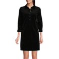 thumbnail image 2 of Joules Women's Stella Pop Over Corduroy Dress, Black, 12/Large, 2 of 2