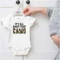thumbnail image 5 of Its All About That Camo Hunting Romper Boys or Girls Infant Baby Brisco Brands 12M, 5 of 6