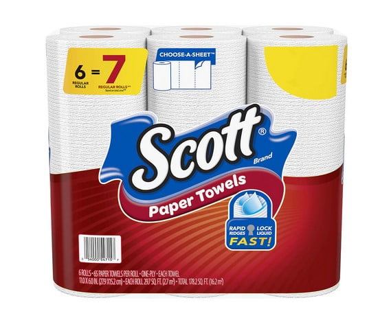 Scott Reg Rl Cas Twl 6 Pk 65