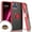 Red, variant on Cover for T-Mobile Revvl 6 5G Finger Ring Stand Holder Kickstand Hybrid Frosted Matte Silicone Soft TPU Hard PC Slim Frame Phone Case - Black