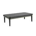 thumbnail image 2 of Zella Rectangular Coffee Table in Aluminum, 2 of 6