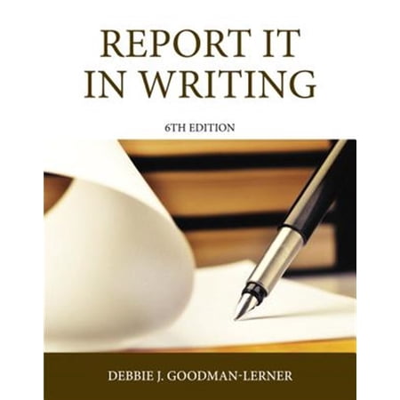 Pre-Owned Report It in Writing