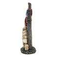 thumbnail image 2 of Kneeling Soldier In Prayer By 3 Rugged Crosses American Flag Memorial Figurine, 2 of 9
