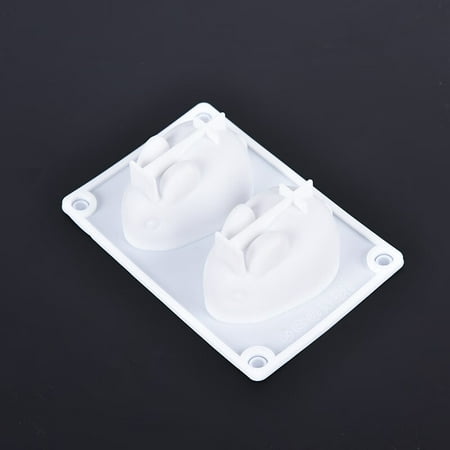 

Party Yeah 3D Easter Bunny Mold High Flexible Silicone Mousse Dessert Jelly Baking Mould
