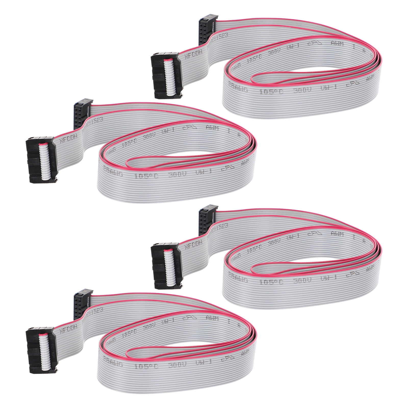 NUOLUX Idc Connector Ribbon Cable 16 Pin Flat Female Micro Female