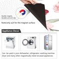thumbnail image 2 of Dailycode Dishwasher Magnet Cover Magnetic Fridge Door Cover Home Kitchen Decor, Watercolor Peonies Flower, 23"x 26", 2 of 6