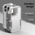 thumbnail image 6 of for iPhone 16 Pro Case, [Shockproof] Military Grade Proof Protection [Dropproof] Rugged Protective Heavy Duty Phone Case Cover for iPhone 16 Pro (White), 6 of 14