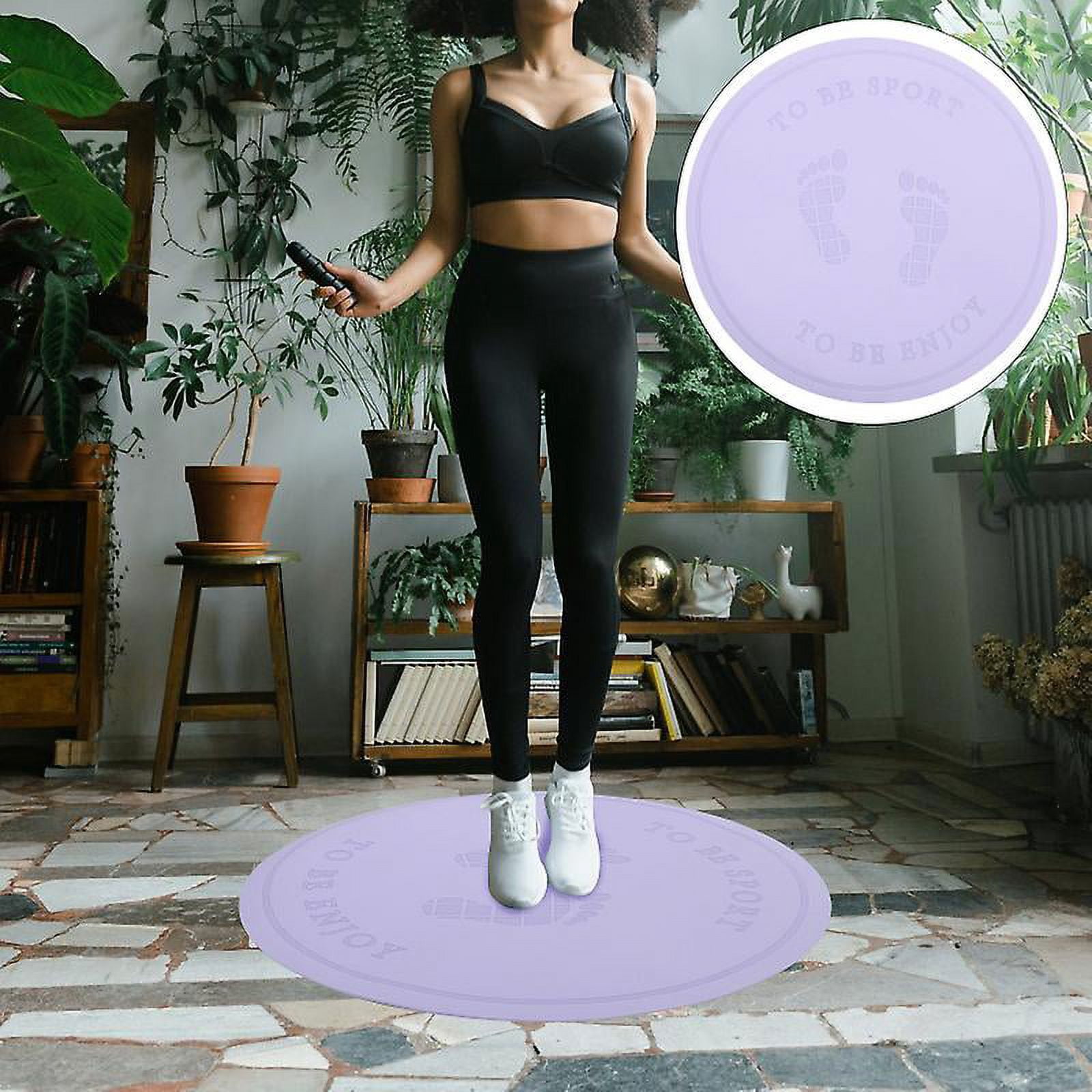 1pcs Jump Rope Mat Indoor
