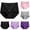Pink, variant on Joau 5 Pack Women's Cotton Seamless Brief Underwear High Waisted Full Coverage Ladies Lace Bikini Panties (Available in Plus Size), Multipacks
