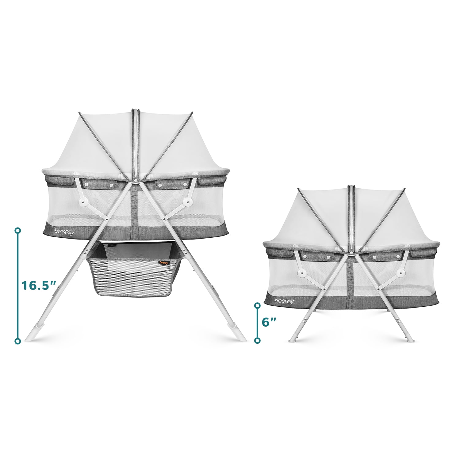 besrey travel cot
