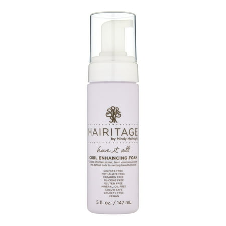 Pack Of 2 Hairitage Have It All Curl Enhancing Foam - 5 oz (Packaging May Vary)
