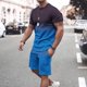 thumbnail image 1 of Camisas de verano Kakina CMSX para hombre, liquidación, conjunto de 2 piezas de camiseta informal de manga corta y pantalones cortos deportivos ajustados., 1 of 5