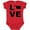 Red, variant on Inktastic Love Oklahoma Boys or Girls Baby Bodysuit