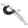 thumbnail image 5 of Calibrador de micrómetro exterior preciso, herramienta de medición de diámetro exterior, micrómetro de 0-25mm, graduación de 0,01mm para reparación de automóviles y automoción,, 5 of 5