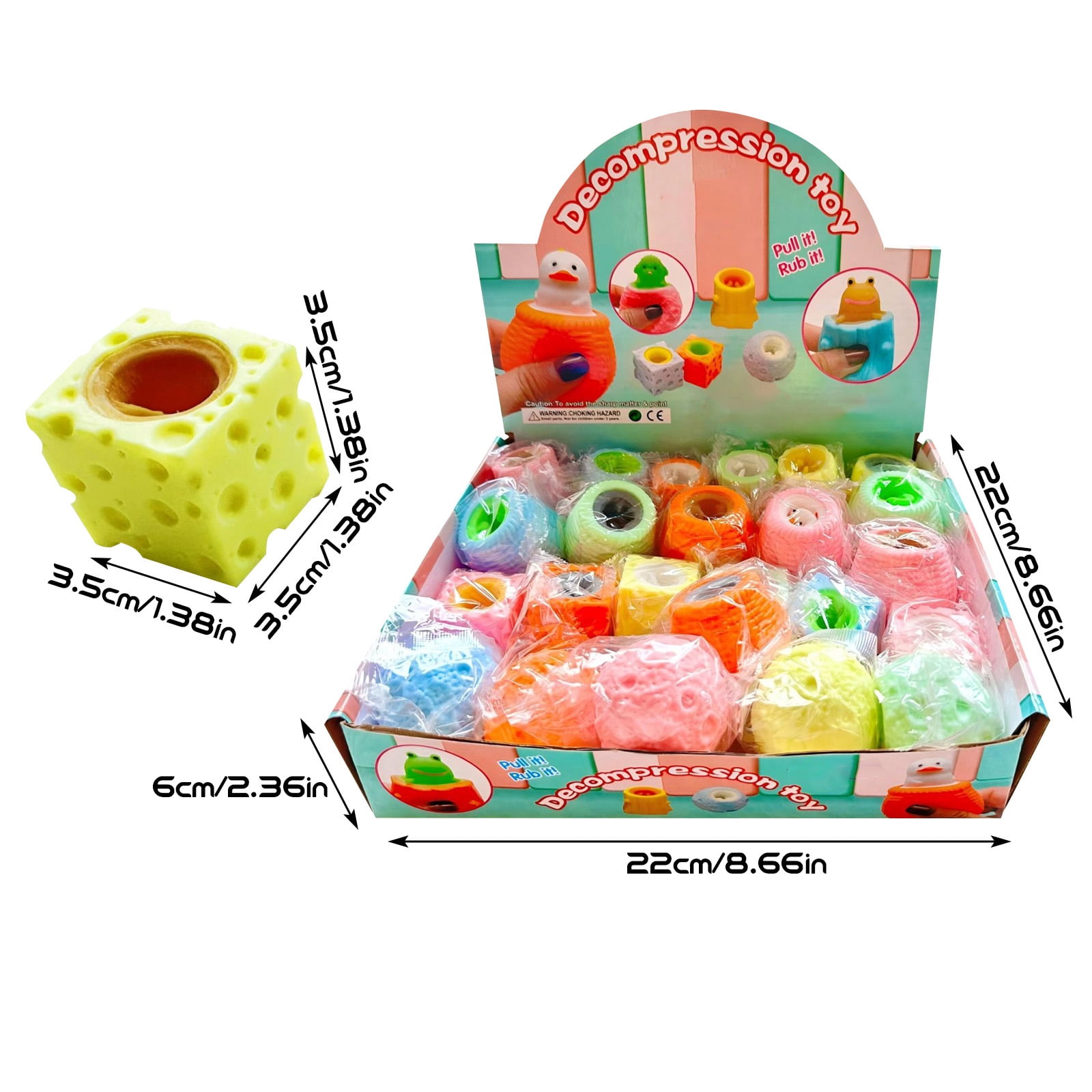 Snowman Squishy,Colorful Cute Slow-Rising Sensory Fidget for Stress Relief,Soft Squeeze Stress Ball,Quiet Stimming Tool for Adult Anxiety Gift and Daily Relaxation