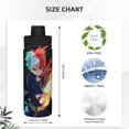 thumbnail image 4 of Todoroki Shoto My Hero Academia Sports Insulated Water Bottles Kettle Stainless Steel Portable Cup18OZ For Travel Gym School, 4 of 8