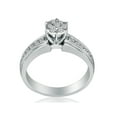 thumbnail image 3 of SuperJeweler 1ct Round Diamond Rings for Women in 10k White Gold, 3 of 3