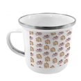 thumbnail image 2 of Nature Steel Camping Mug, Blossom Pattern in Watercolors Floral Spring Branch Ornament Leaves Art, Printed Thermal Cup for Camping and Outdoor Activities, by Ambesonne, 2 of 2