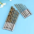 thumbnail image 3 of Taladro enrollado Allinless 13 piezas Titanio HSS duro, 3 of 3