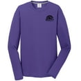 thumbnail image 1 of Gravity Outdoor Co. Chemise à Manches Longues Performance - Violet - Logo Noir - m, 1 of 2