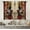 01f Red Wine Burgundy, variant on Purple Lavender Floral Kitchen Curtains Abstract Lilac Flower Farmhouse Vintage Inspirational Jesus Small Short Cafe Window Drapes Treatment Country Bathroom Bedroom Decor( 27.5W X 39L Inch 2 Panels)