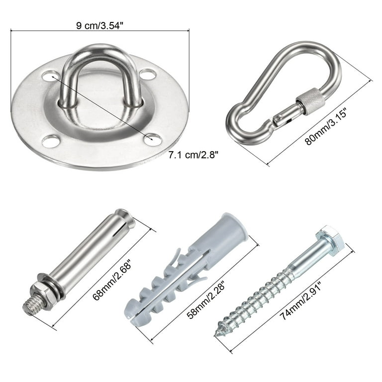 8 x 80mm / Stainless Steel / Snap Hook – Patio Avenue