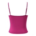 thumbnail image 5 of HAYIMI Women Adjustable Spaghetti Strap Camisole Tank Tops Ribbed Knit Sleeveless Casual And Layering Summer Round Neck Solid Color Cozy Vests, 5 of 6