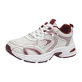 thumbnail image 1 of DXOUPM Espadrilles de Mode pour Femmes Chaussures de Sport à Lacets pour Dames Entraînement Décontracté Gym Jogging, 1 of 3
