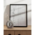 thumbnail image 5 of HAUS AND HUES Serenity Prayer Wall Art Print - Bible Verse Decor Wall Art, Serenity Prayer Gifts, Religious Gifts for Women, Serenity Prayer Wall Decor, Scripture Prayer Wall Art (Framed Black, 12x16), 5 of 6