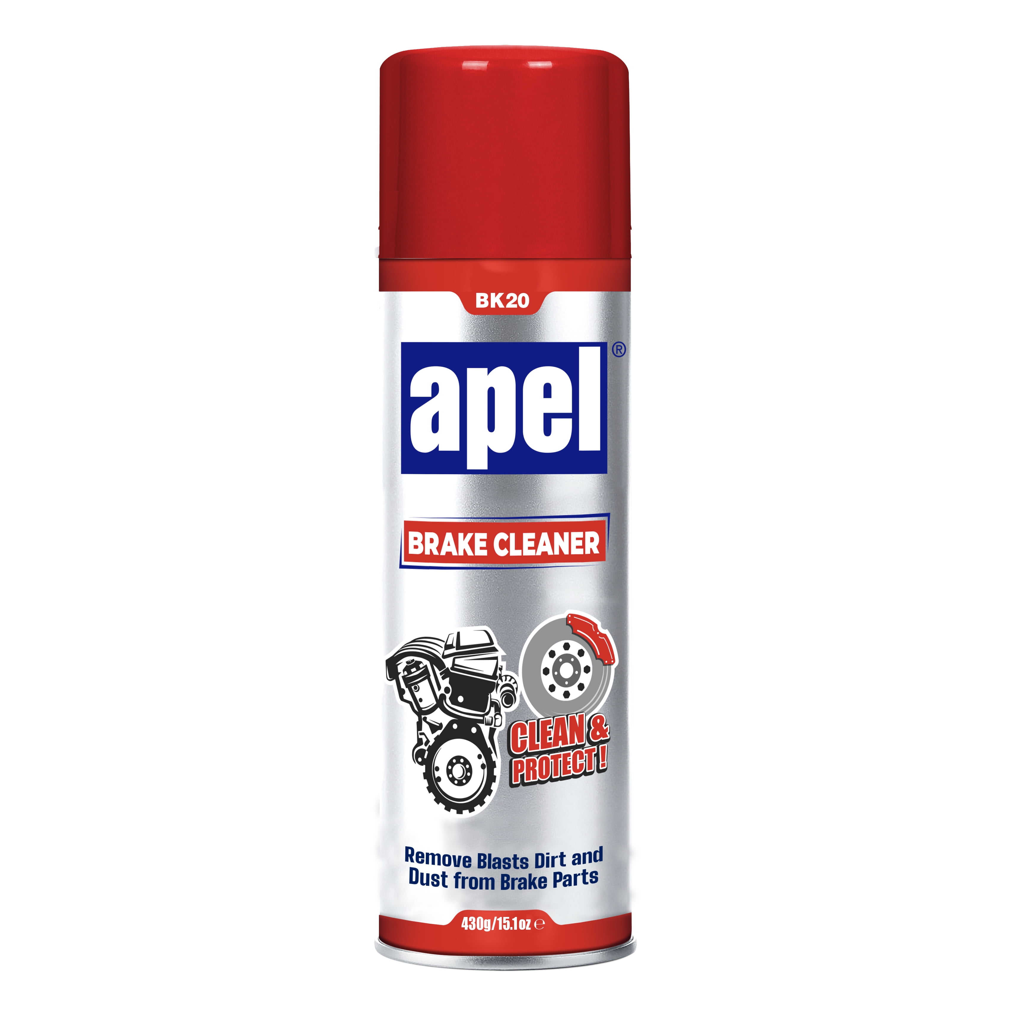 APEL Brake Parts Cleaner (15.1 fl oz) Brake Pad Disc Springs Calipers