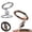 Silver, variant on Magnetic Phone Stand Fidget Spinner, Fidget Spinner Phone Stand, 360° Flip Precision Bearing with Dual Magnet Rings, Scratch-Resistant