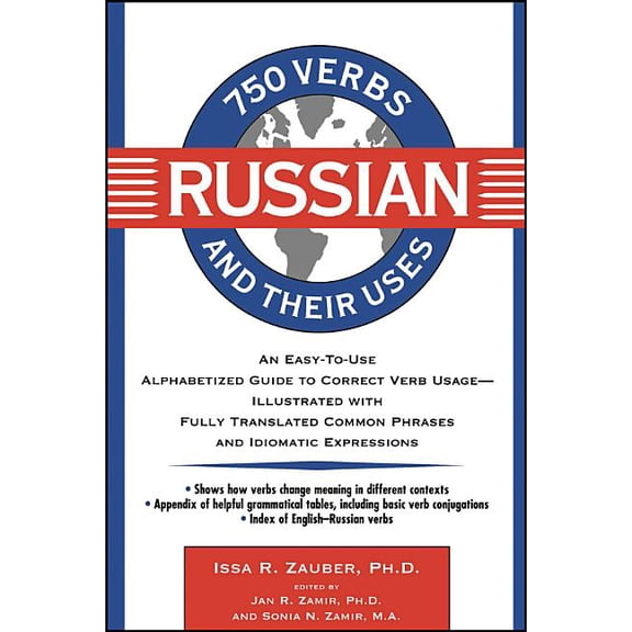 750 Verbs & Their Uses 750 Russian Verbs and Their Uses, (Paperback)