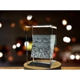 thumbnail image 2 of The Garden of Earthly Delights 3D Engraved Crystal Decor, 2 of 7