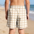 thumbnail image 5 of LIBRCLO Boys Swim Trunks with Compression Liner 9 Years Swimwear Hawaiian Quick Dry Kids 2 in 1 Board Shorts Casual Bathing Suits Swimsuits Summer Beach Shorts Yellow, 5 of 8