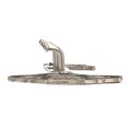 thumbnail image 4 of Richelieu T5610184 8-7/8" Wide 4 Hook Brass Key Rack - Nickel, 4 of 4