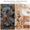 thumbnail image 3 of Organizador de juguetes de peluche para almacenamiento de animales de peluche, zoológico, 3 of 7