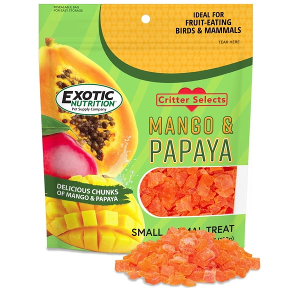 Exotic Nutrition Mango & Papaya Small Pet Treat