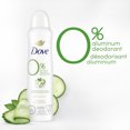thumbnail image 2 of Dove Aluminum Free Whole Body Deodorant Dry Spray for Women Cucumber & Green Tea Scent for Soft, Comfortable Skin, 2 of 7