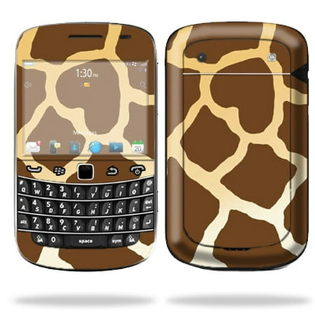 Black Giraffe Skin (Mightyskins Protective Skin Decal Cover for Blackberry Bold 9900 or 9930 Cell Phone wrap sticker skins)