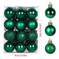 thumbnail image 3 of Qwtwty 24 Pcs Christmas Decor Ornaments Set, Shatterproof Christmas Hanging Baubles for Home Party Wedding Holiday Decor, 3 of 8