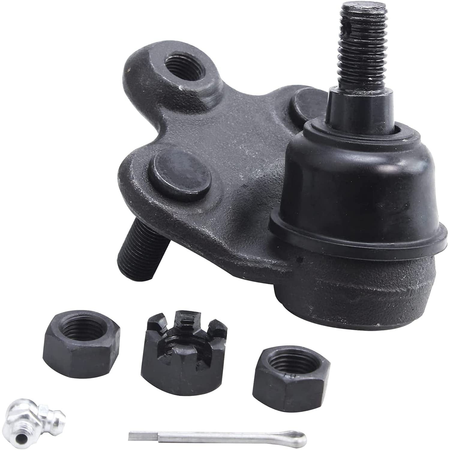 Detroit Axle - Front Lower Ball Joints for 2006-2011 Honda Civic, CSX 2007 2008 2009 2010 2 Lower Ball Joints Pair Replacement