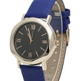 thumbnail image 5 of Blekon Collections Women's 35mm Case Curve Angled Bezel Leather Buckle Strap Watch, 5 of 5