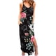 thumbnail image 1 of Elegante mujer Casual con cuello en V vestidos estampados verano sin mangas vestido de jersey OAVQHLG3B Store  lin121212, 1 of 5
