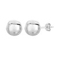 thumbnail image 1 of Sterling Silver Ball Stud Earrings, 7mm, 1 of 1