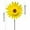 Yellow, variant on XYAIYT Sunflower Windmill for Outdoor Garden Decoration Fall Decorations Holiday Decorations Long Lasting Plastic Craft Enhancing Skills Colorful Sculpture Complements Parties and Events Yellow