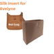 thumbnail image 2 of Se adapta a H Evelyne 16 29 33 Organizador Inserto de alta densidad Impermeable Satén Ligero Bolsa interior adecuada para Evelyne, 2 of 5