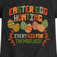 thumbnail image 3 of Instant Message - Easter Egg Every Kid - Toddler & Youth Girls Short Sleeve Graphic T-Shirt, 3 of 6