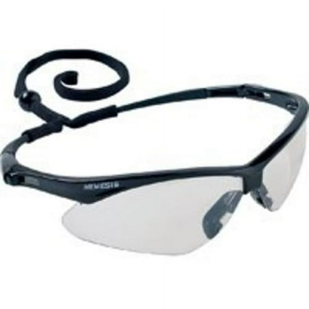 Jackson 3000357 Nemesis Safety Glass with Black Frame & Indoor/Outdoor Lens, Each