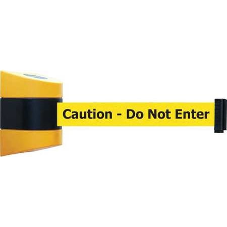 TENSABARRIER 897-24-S-35-NO-YAX-C Belt Barrier, Yellow,Belt Color Yellow