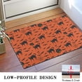thumbnail image 3 of Halloween Cat & Bat Pattern Door Rugs,Washable Non Slip Door Mats Indoor,Decorative Door Mats,Entry Mat Indoor for Entrance,Bedroom,Kitchen,Bathroom,16"x24", 3 of 6